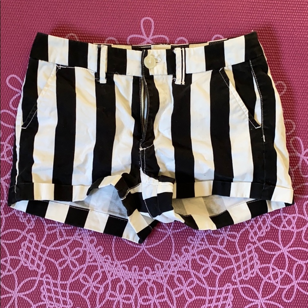 High waisted shorts